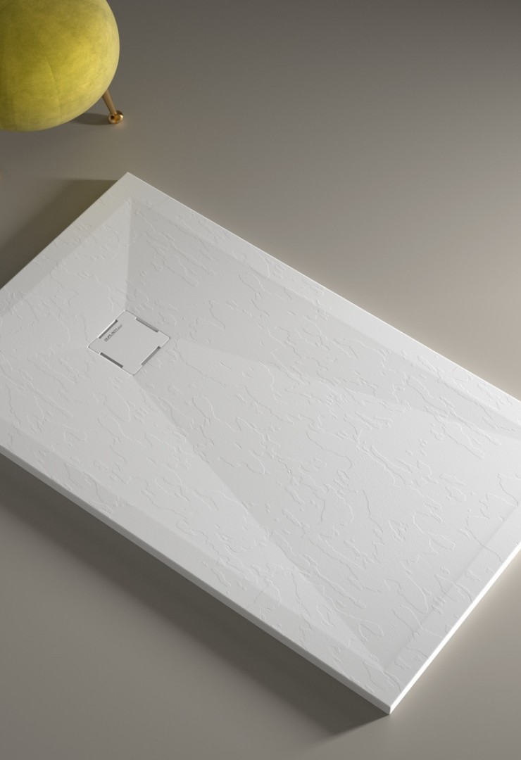 Stone Hidden - Mineralguss Duschplatte